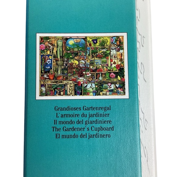 Ravensburger “The Gardener’s Cupboard” 1000 Piece Jigsaw Puzzle Flowers Plants - Picture 4 of 6